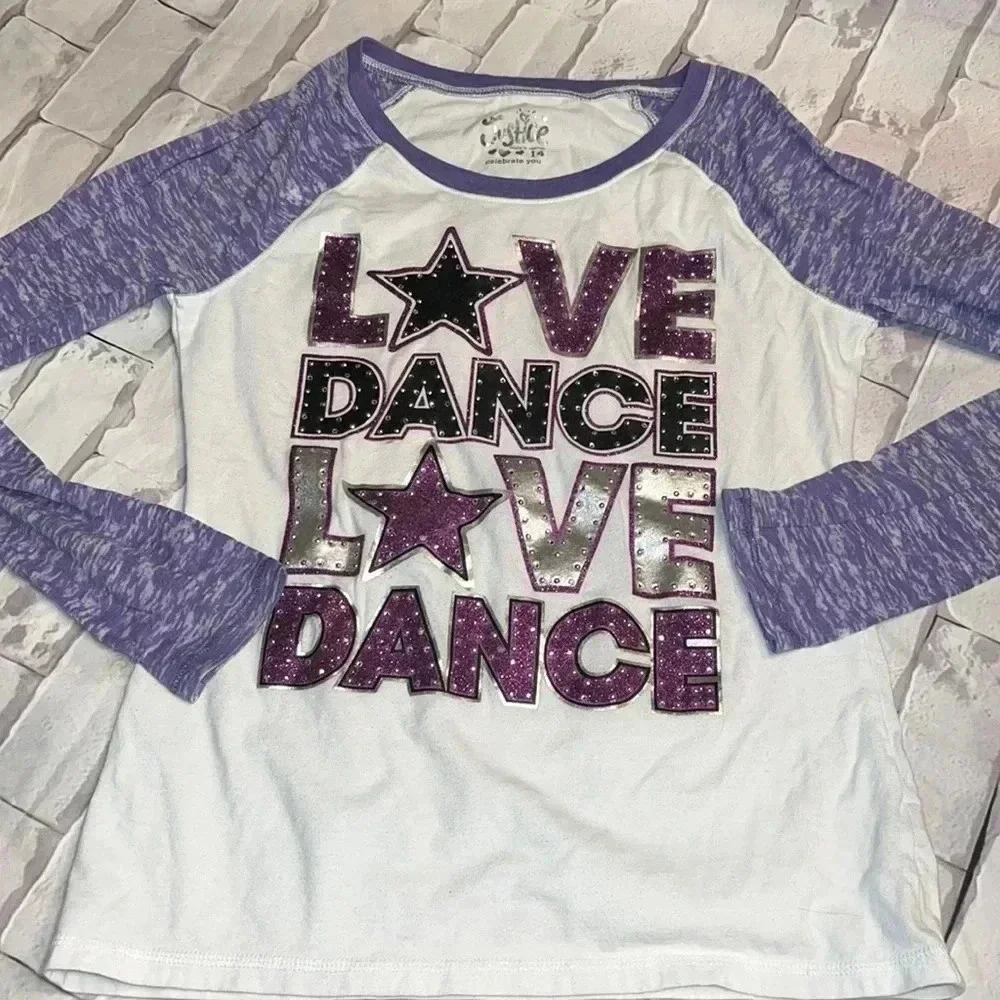 JUSTICE dance shirt
